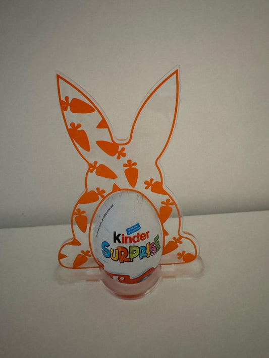 Acrylic Easter Bunny - Kinder egg holder